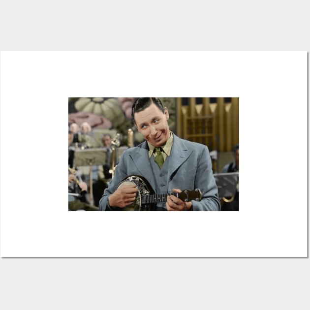 George Formby in colour Wall Art by AndythephotoDr